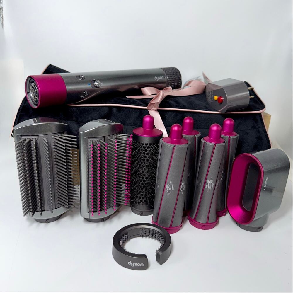 Dyson Airwrap Complete Styler HS01 Pink Full Set Attachments
